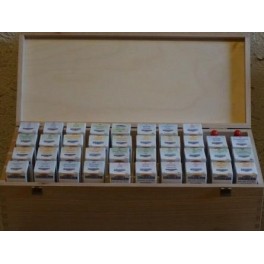 Volledige Set Biofloral 20 ml. in Houten Kistje Volledige Set Biofloral 20 ml. in Houten Kistje